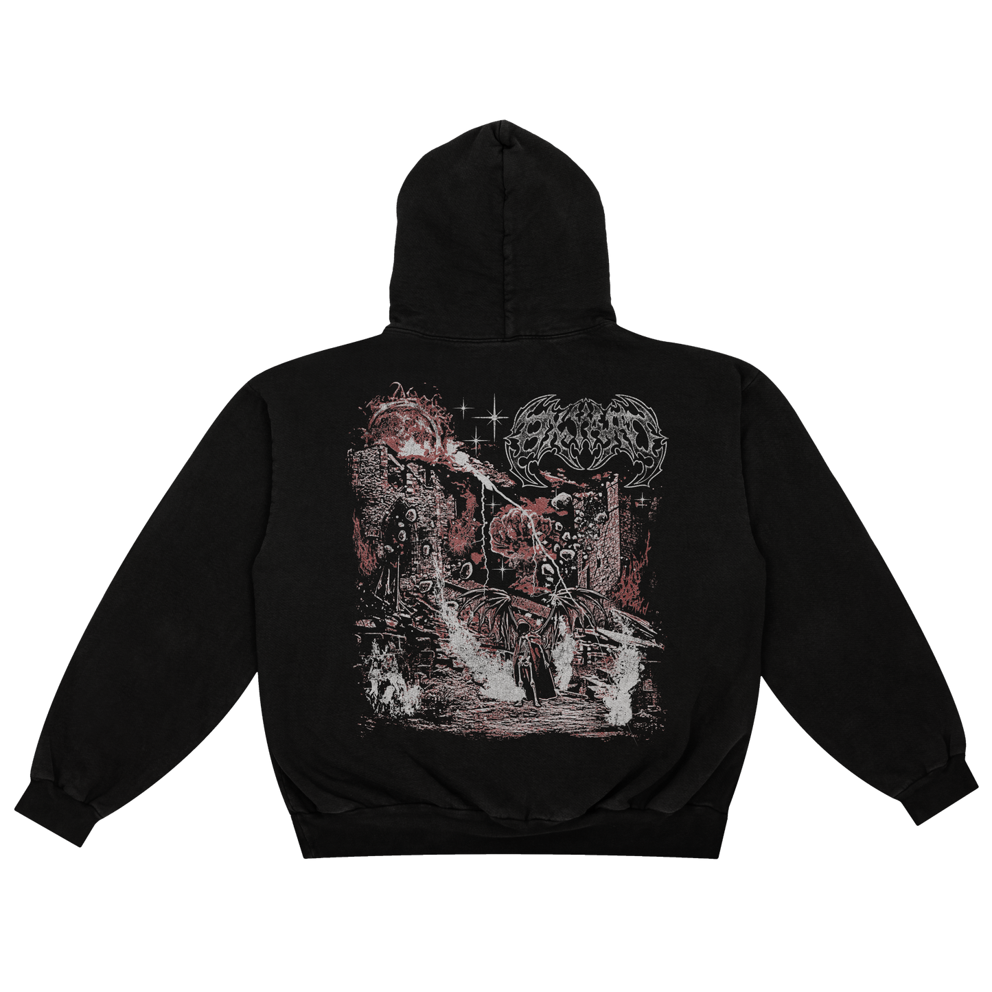 "RED" CLASSIC BACKYARD HOODIE