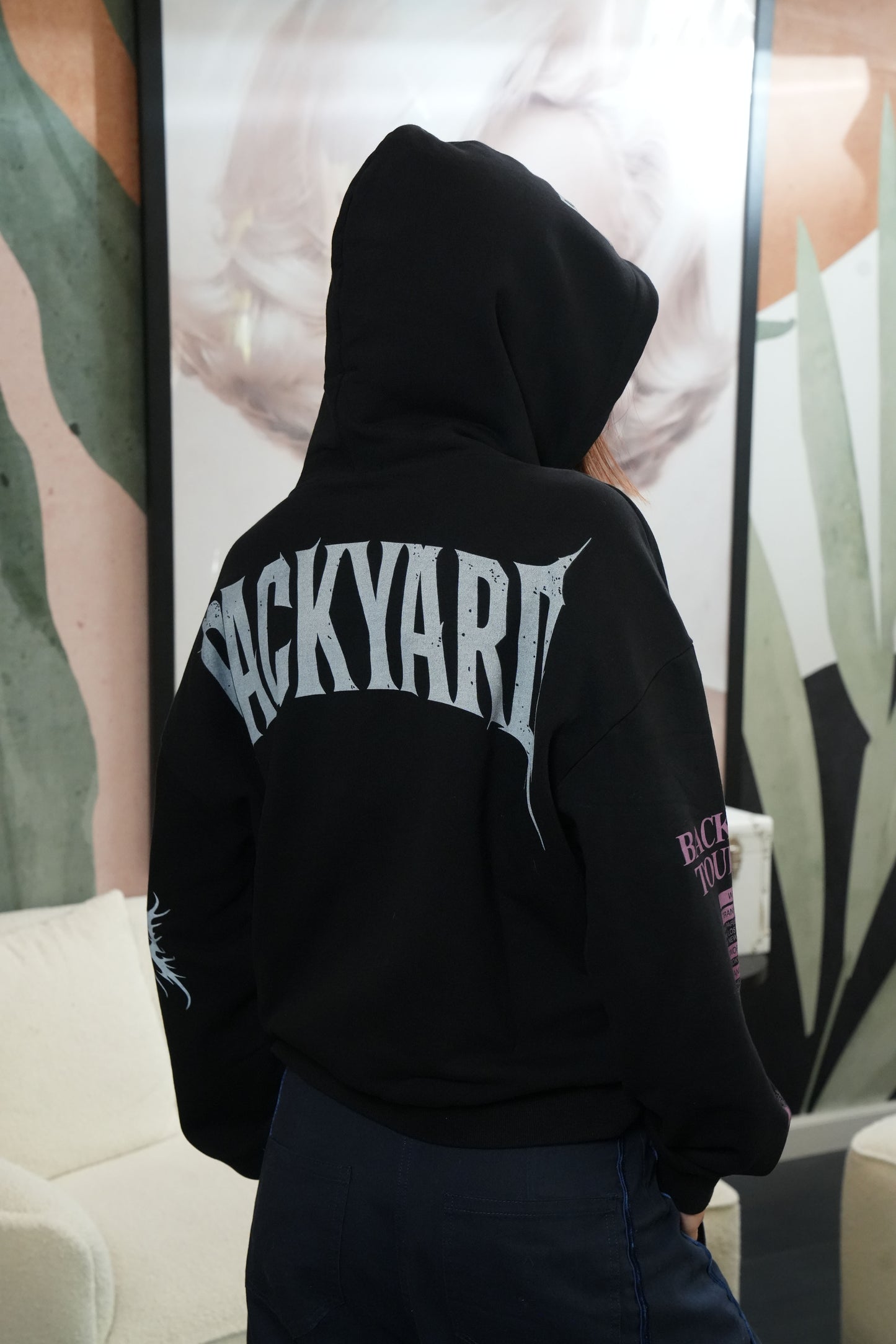 “CHROME” BACKYARD HOODIE