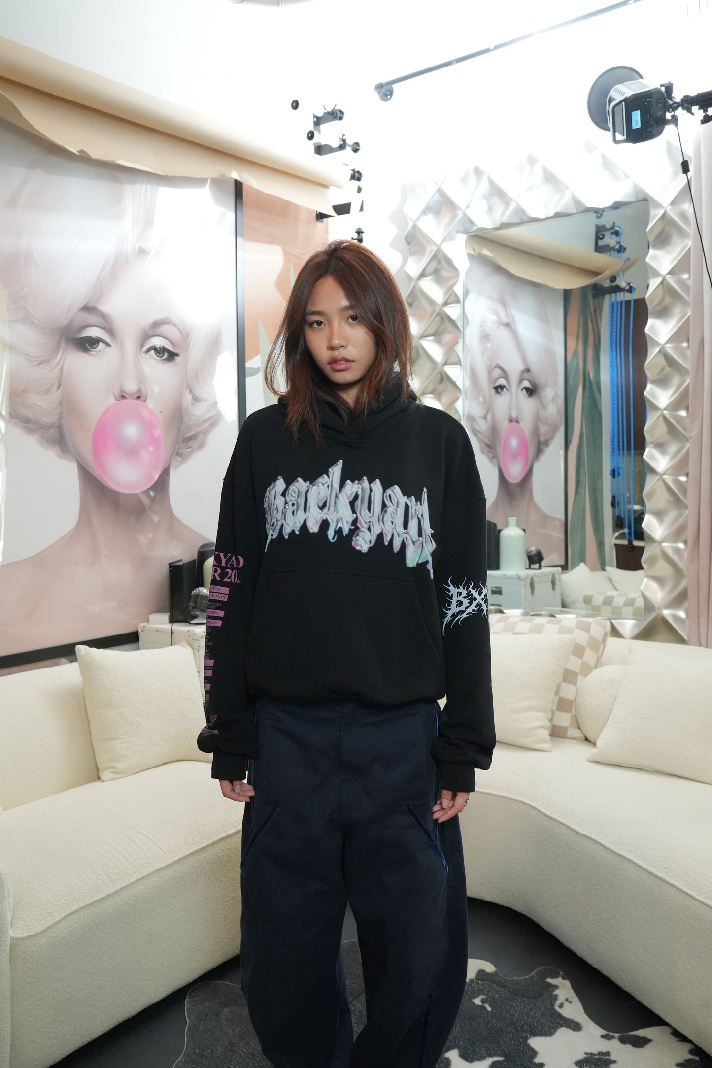 “CHROME” BACKYARD HOODIE